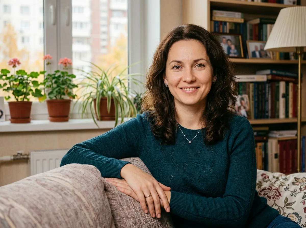 Аватар пациента — портрет женщины 34 лет, мама пациента, Балашиха